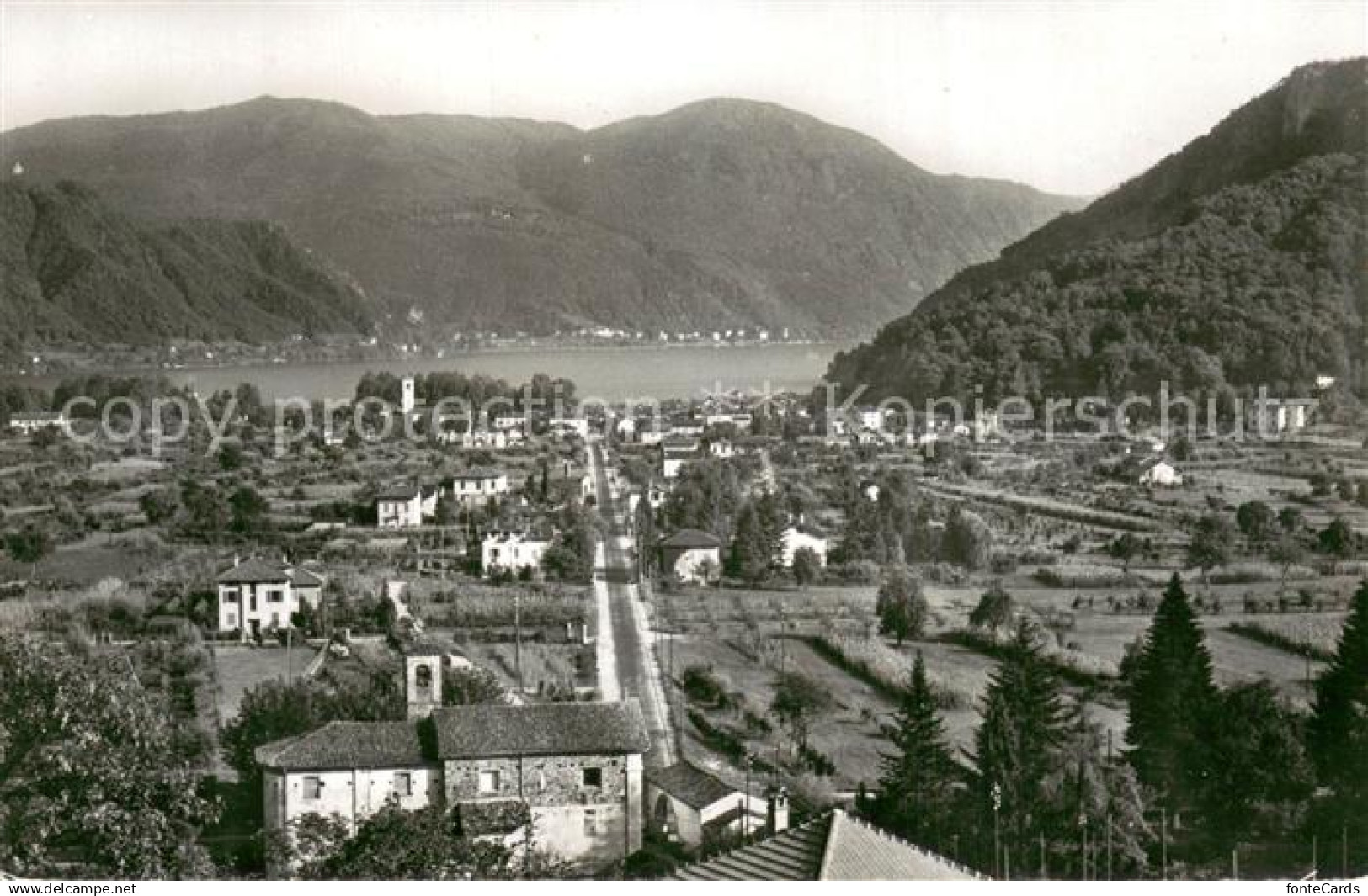 Caslano TI Panorama