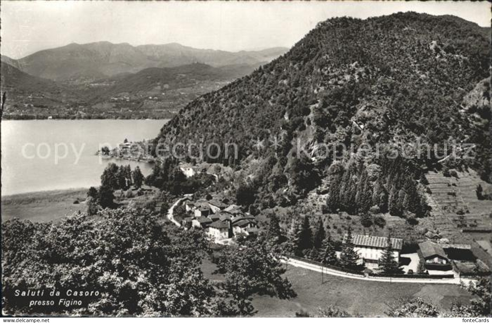 Casoro Veduta presso Figino Luganersee