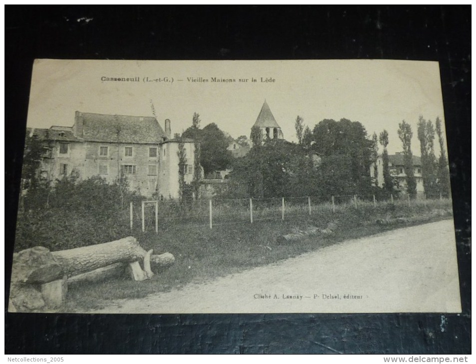 CASSENEUIL - VIEILLES MAISONS SUR LA LEDE - 47 LOT ET GARONNE (N)