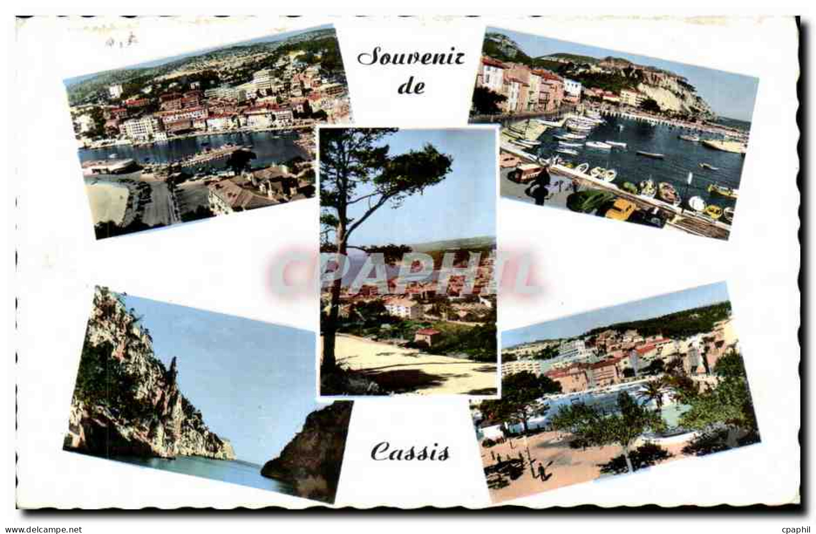 Cassis sur Mer CPSM Souvenir