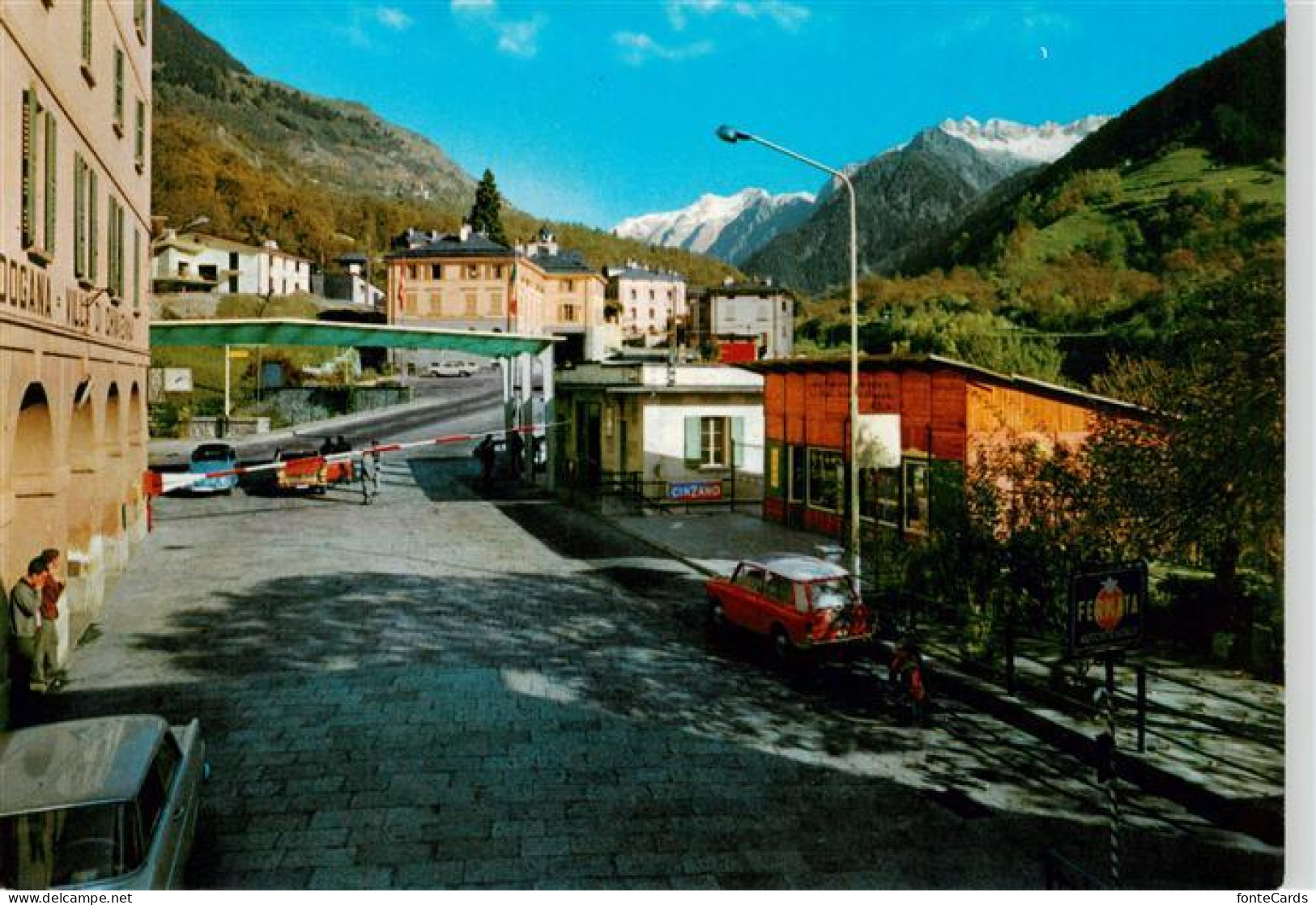 Castasegna GR Italienisch Schweizerische Grenze