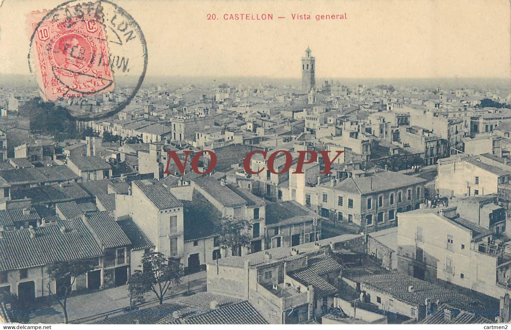 CASTELLON VISTA GENERAL ESPAGNE ESPANA