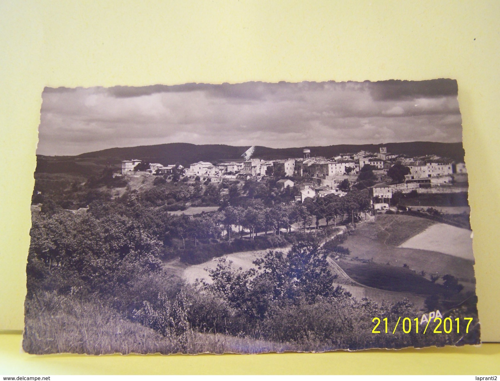 CASTELNAU DE MONTMIRAIL (TARN) VUE GENERALE.