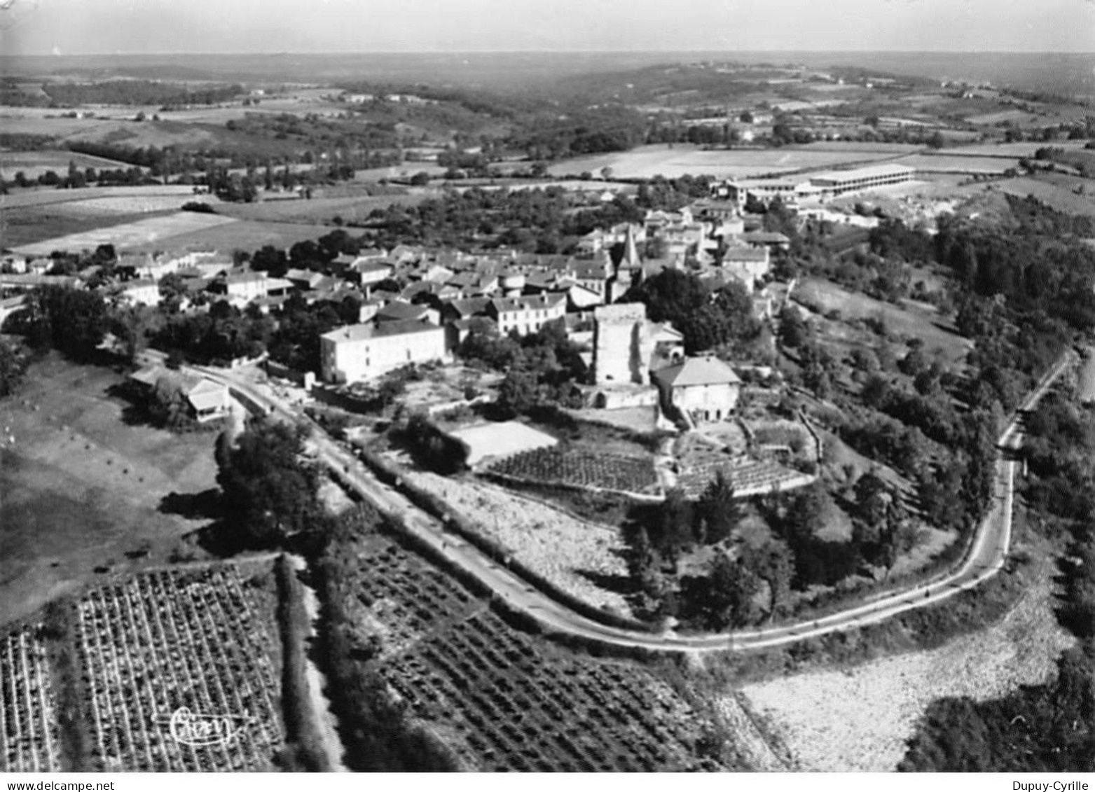 CASTELNAU RIVIERE BASSE - Vue générale aérienne - très bon état