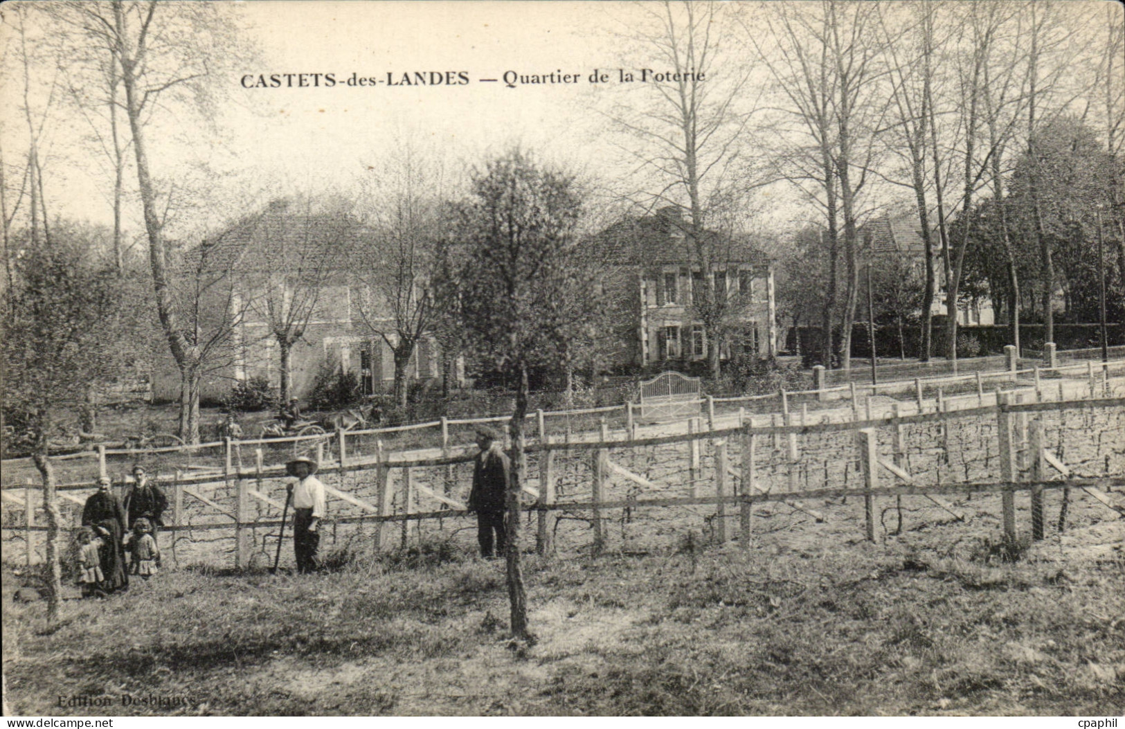 Castets les Landes CPA Quartier de la poterie