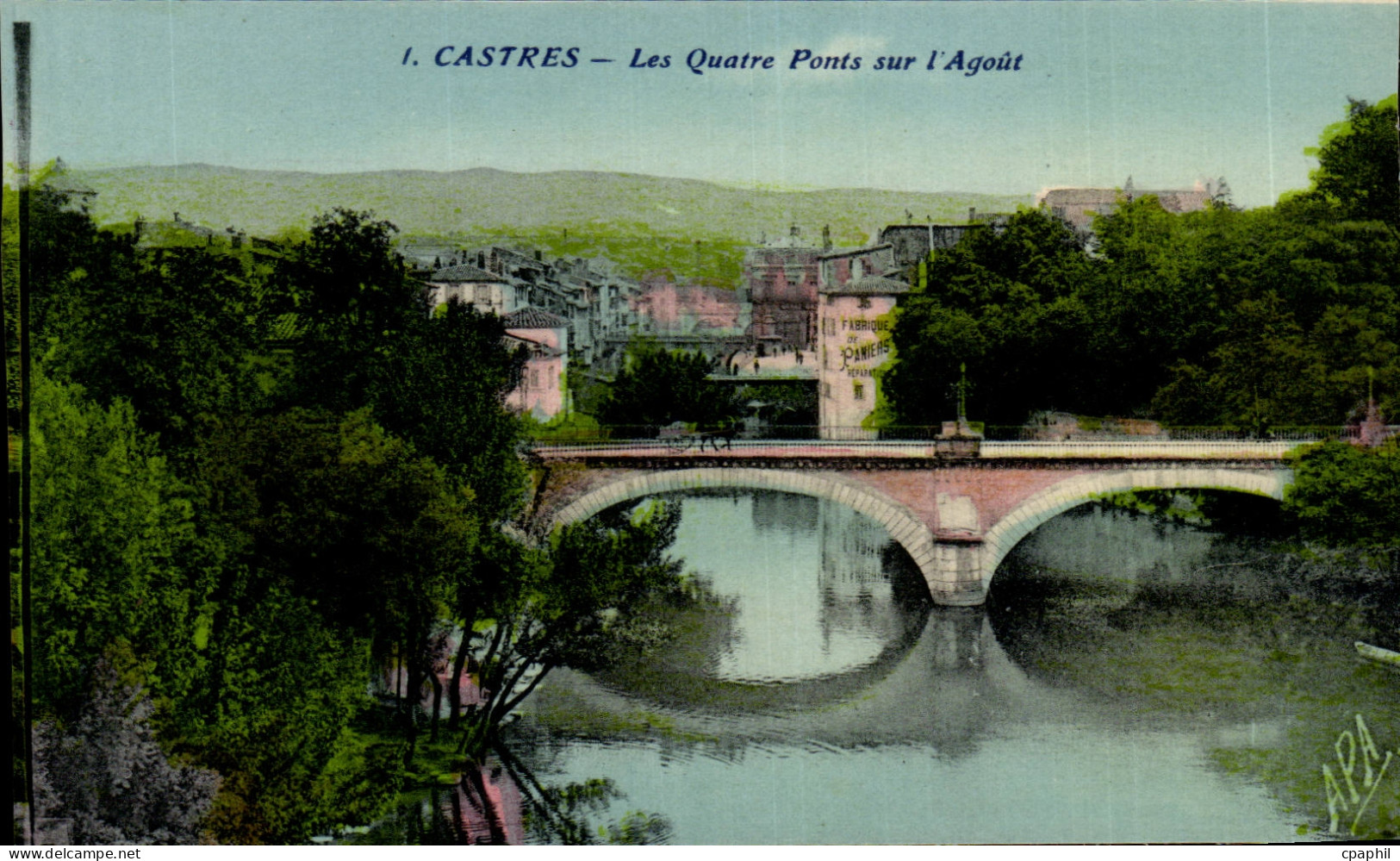 Castres - Les Quatre Ponts - CPA
