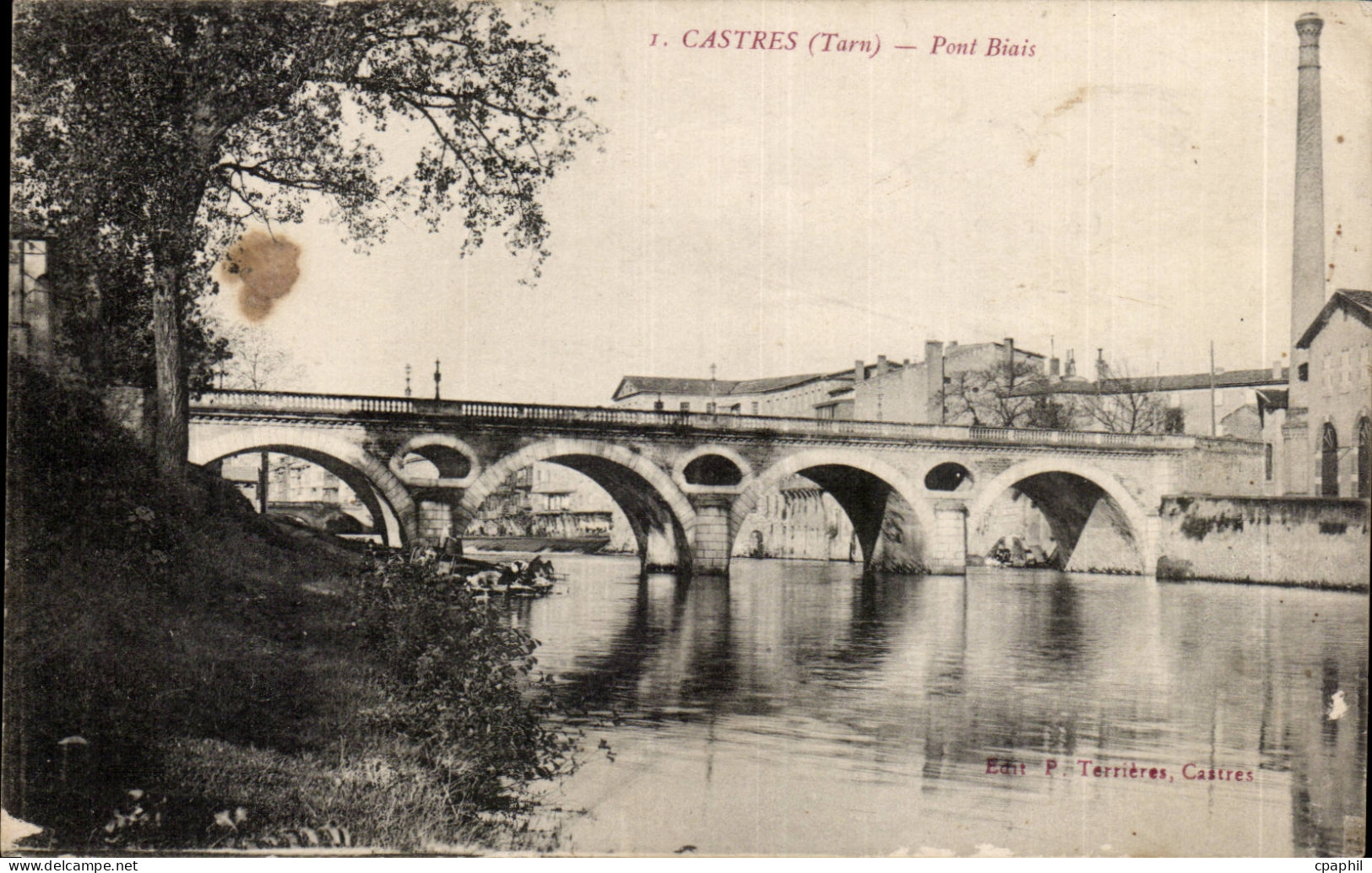 Castres - Pont Biais - CPA