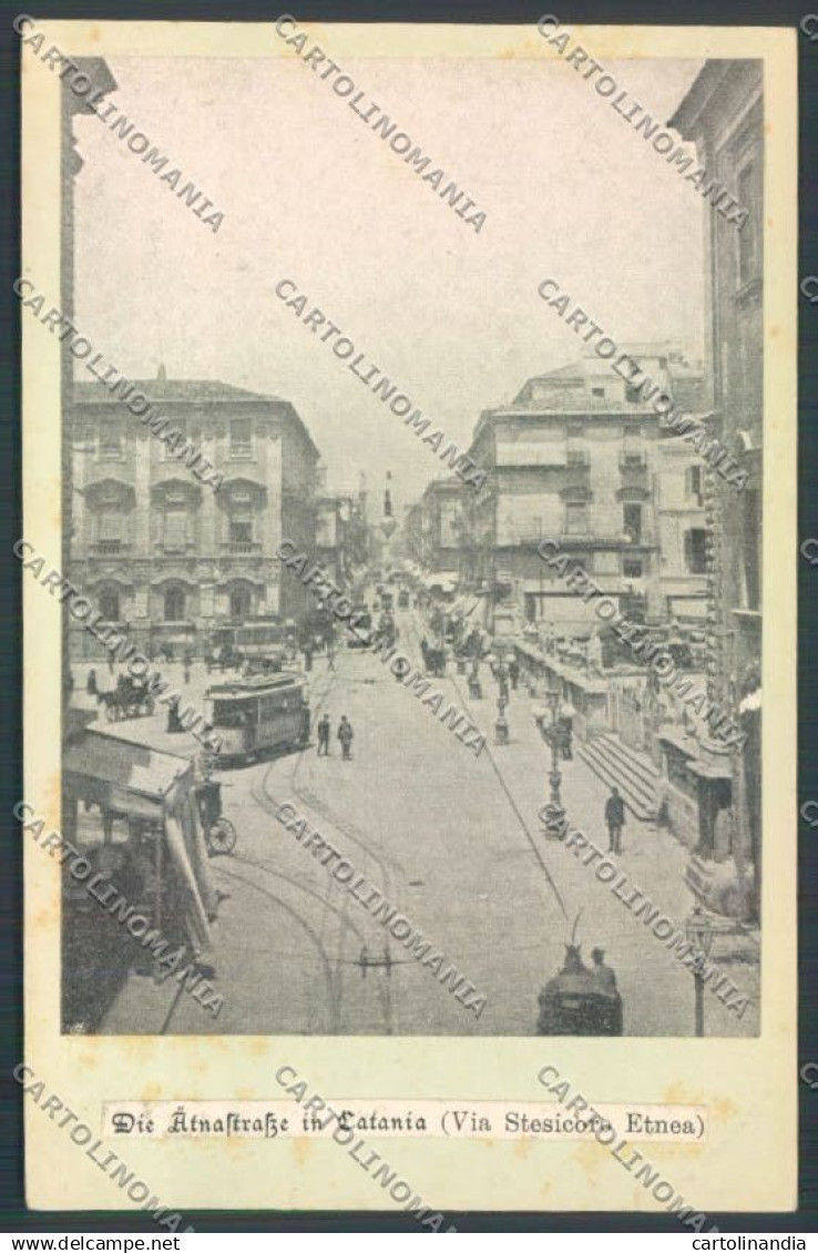 Catania Città cartolina ZB8769
