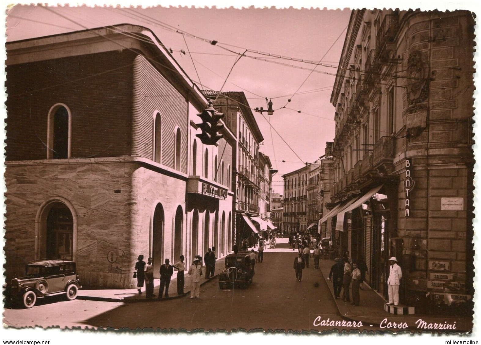 CATANZARO, CORSO MAZZINI, 1954