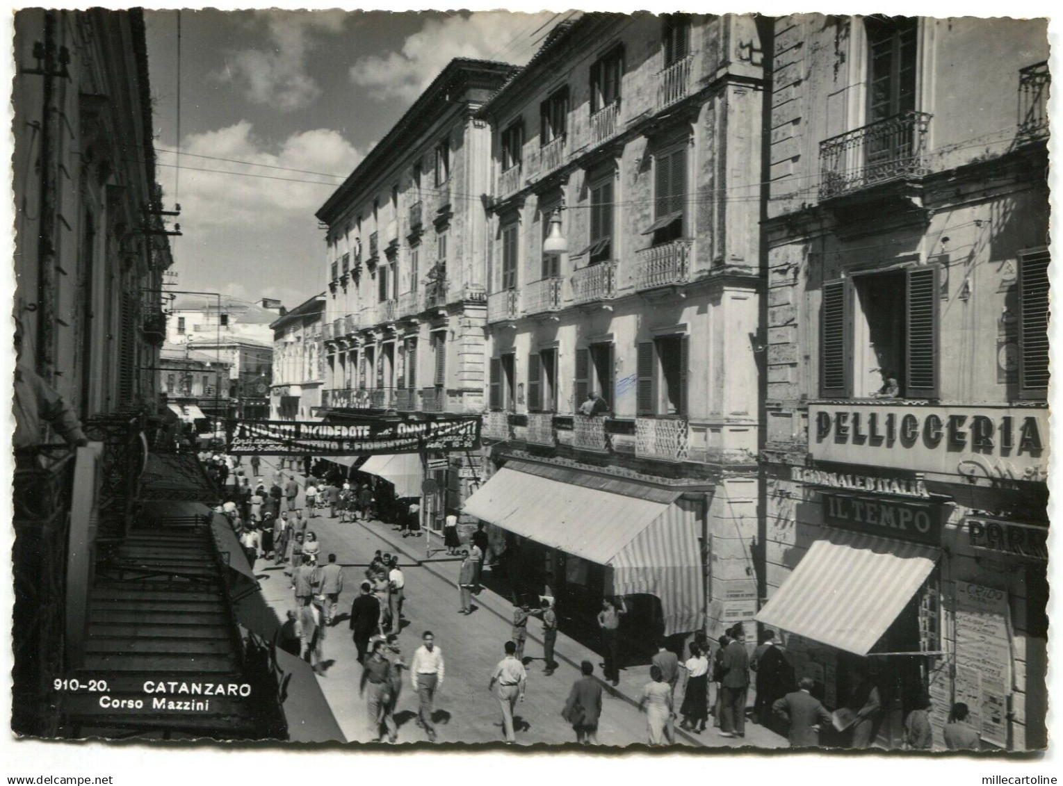 CATANZARO, CORSO MAZZINI, 1955