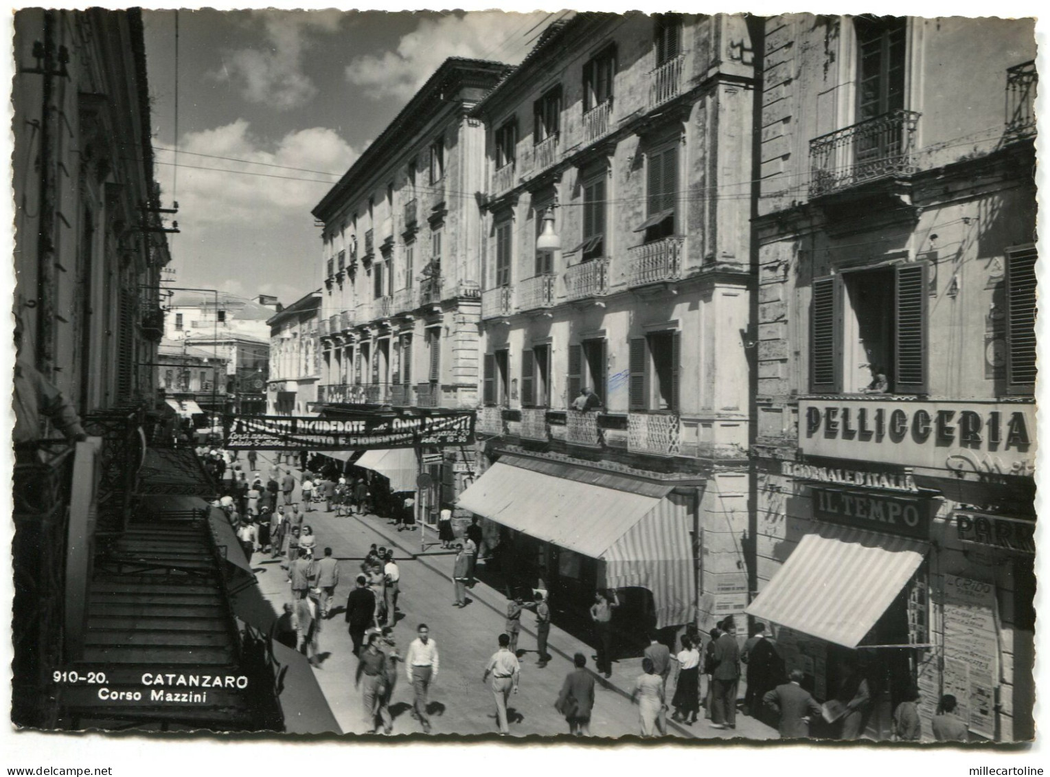 CATANZARO, CORSO MAZZINI, 1955