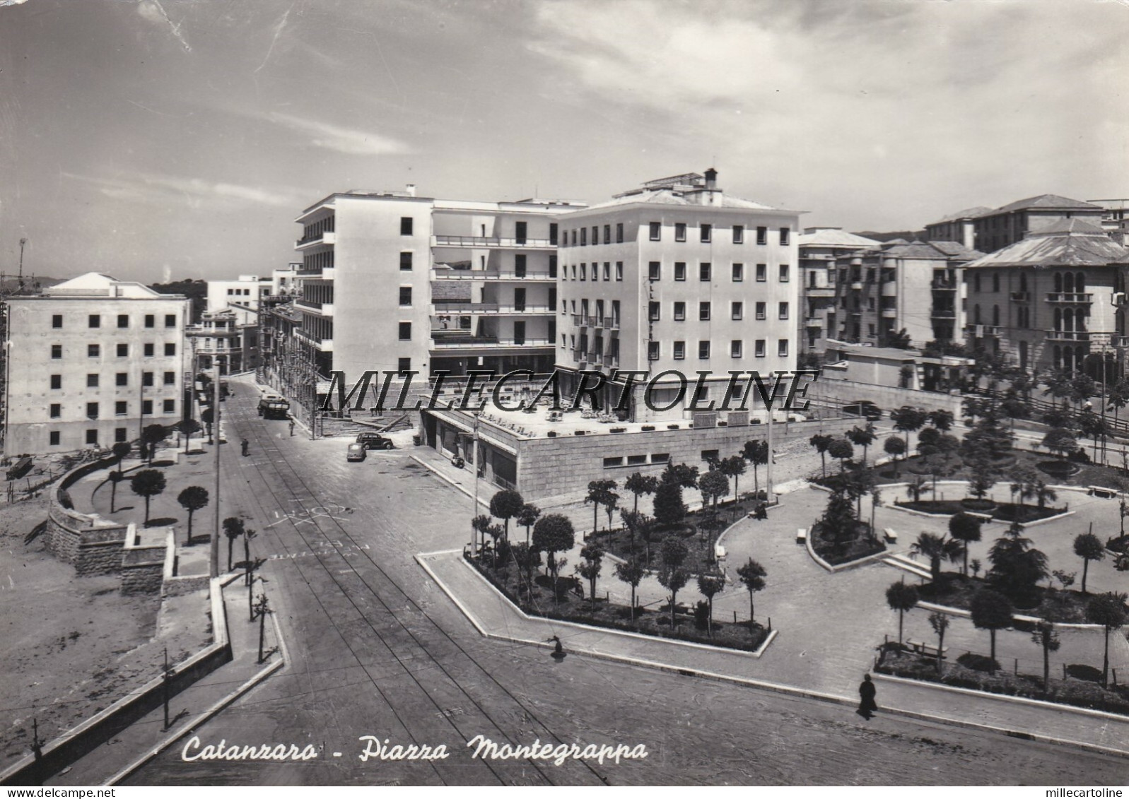 CATANZARO:  Piazza Montegrappa    1960