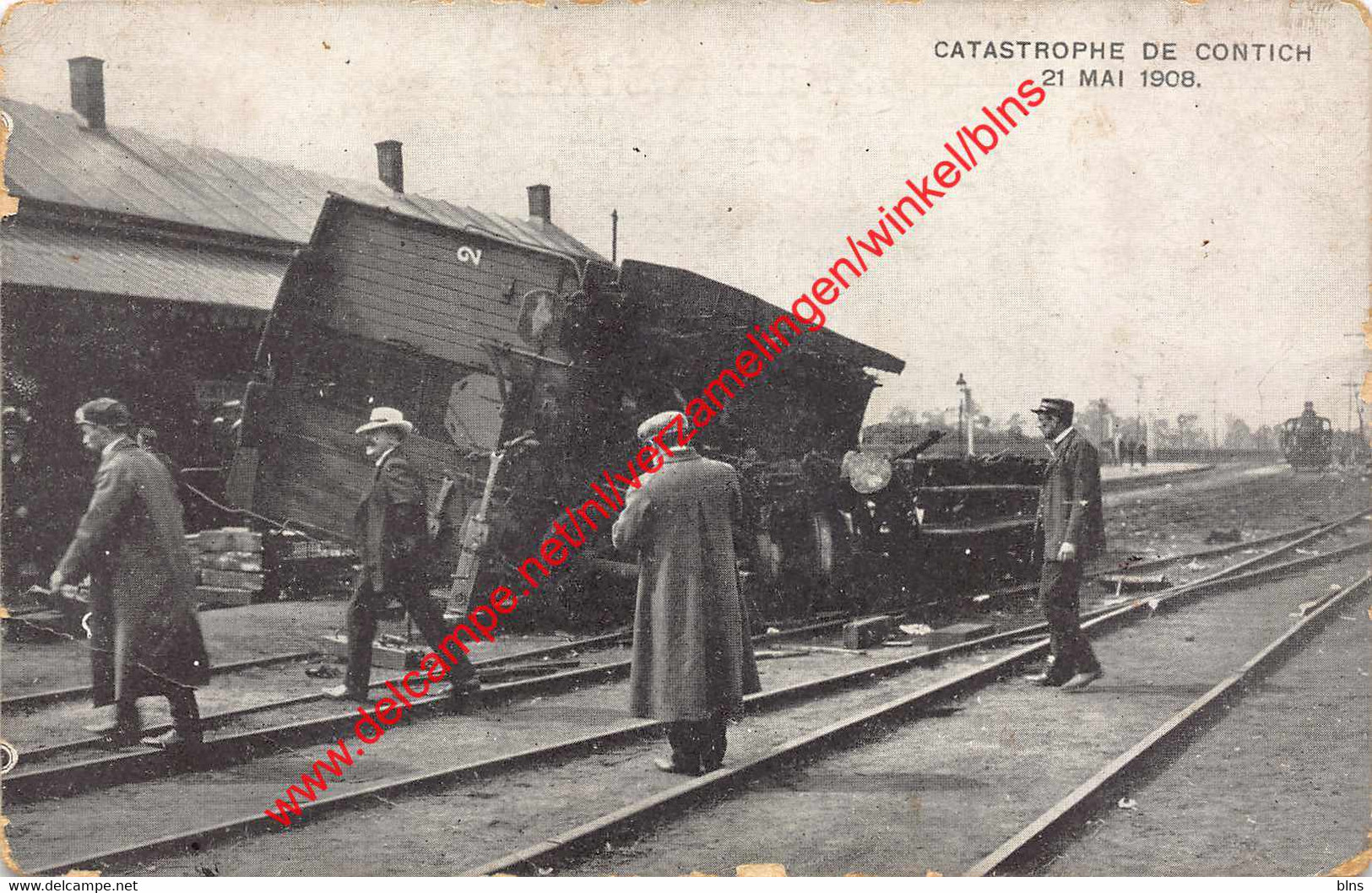 Catastrophe de Contich 21 Mai 1908 - Kontich