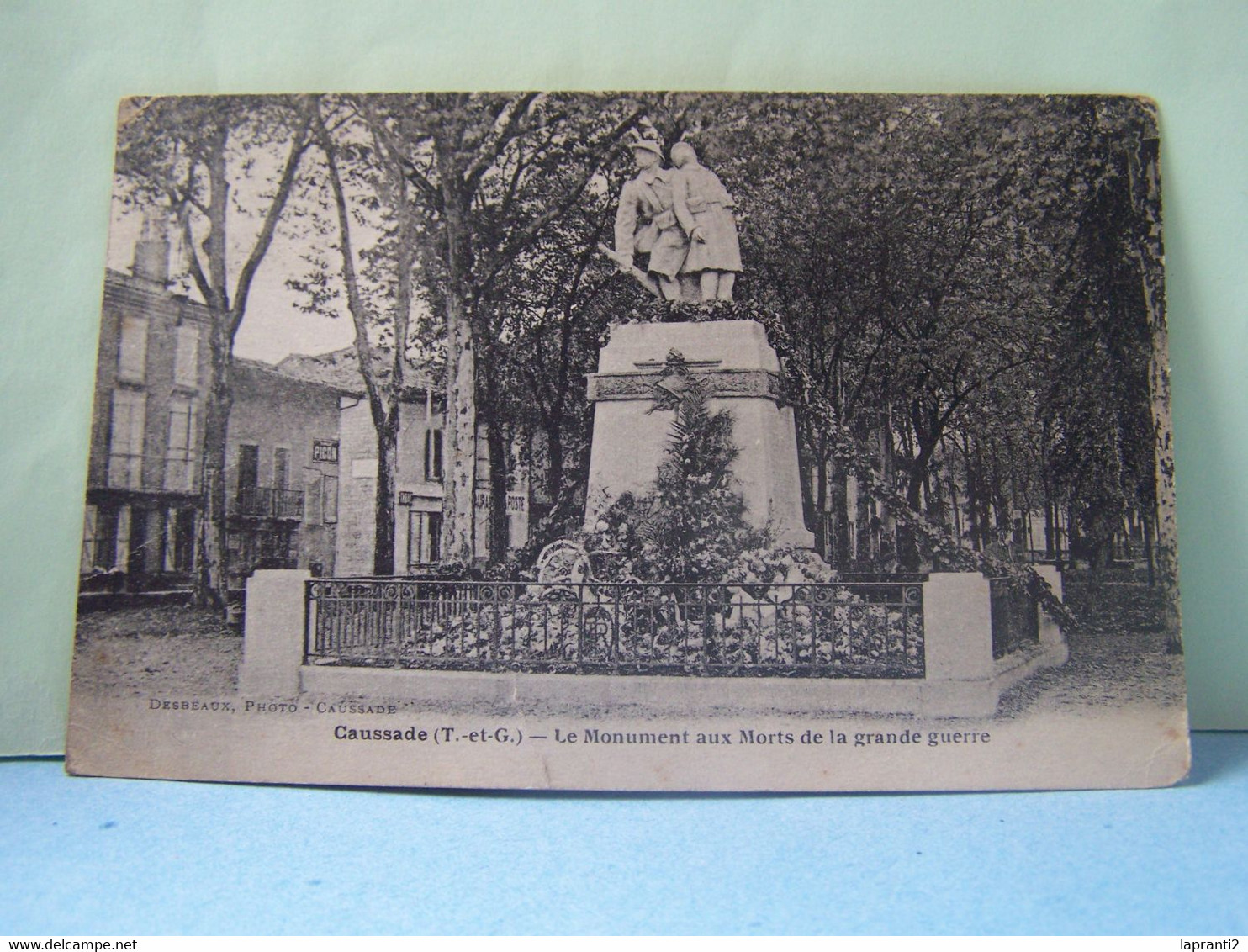 CAUSSADE (TARN ET GARONNE) LE MONUMENT AUX MORTS DE LA GRANDE GUERRE