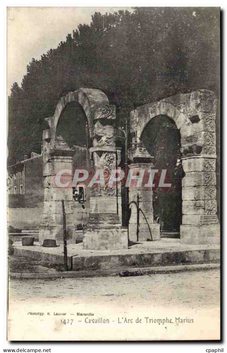 Cavaillon - L'Arc de Triomphe Marius - CPA