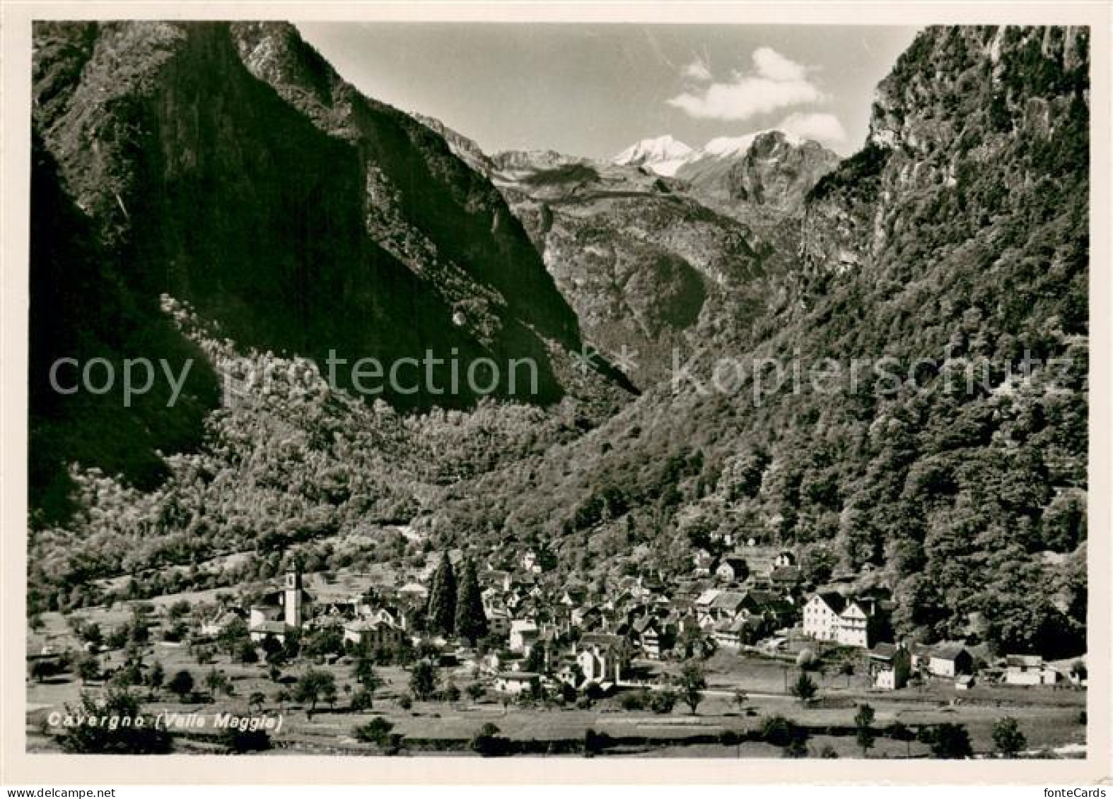 Cavergno TI Panorama