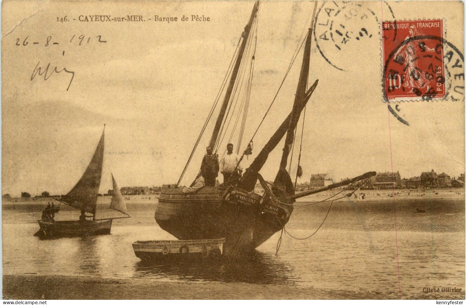 Cayeux sur Mer - Barque de Peche