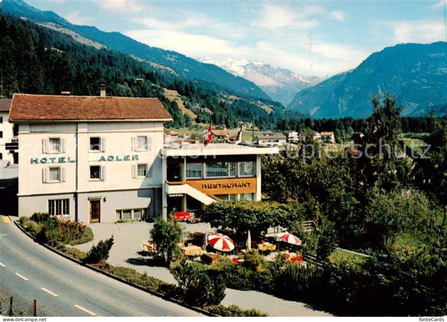 Cazis GR Hotel Adler Panorama Alpen