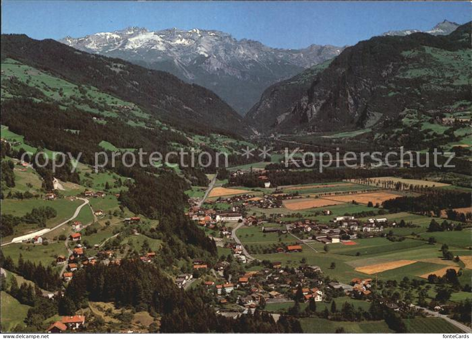 Cazis Ringelspitz Flugaufnahme