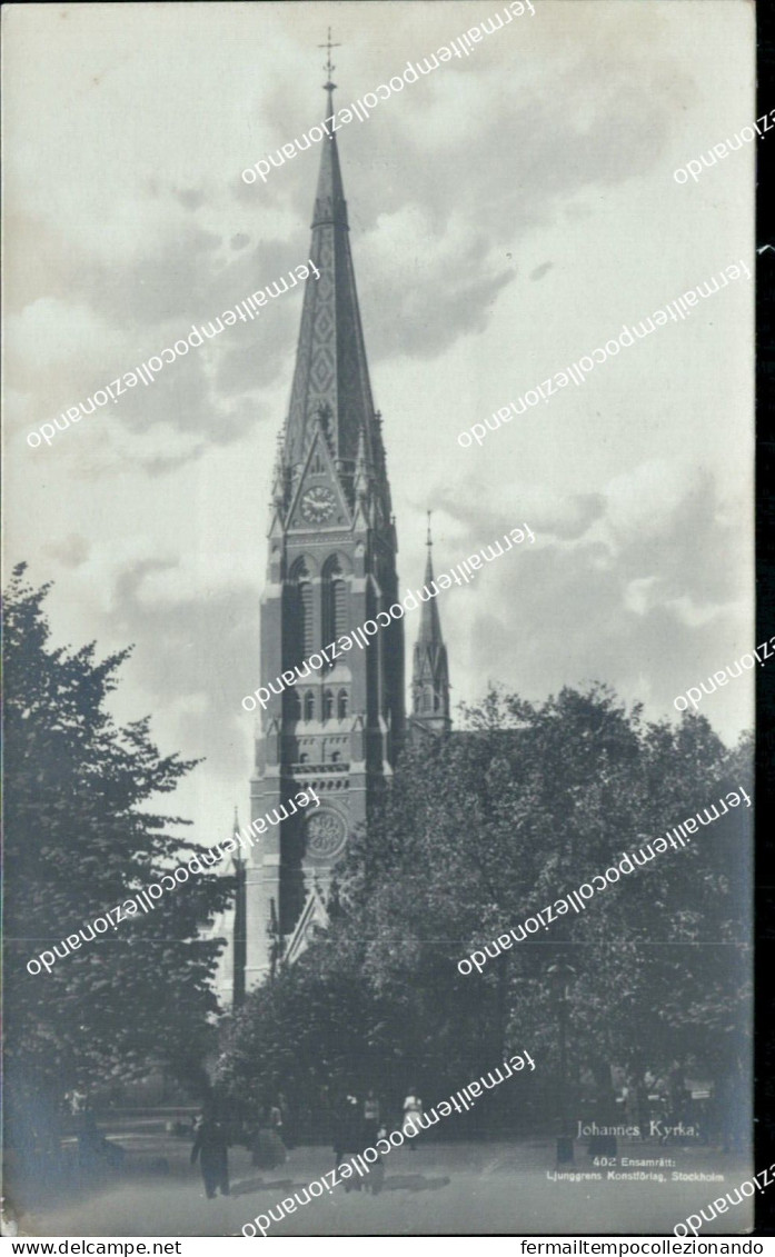 cc294 cartolina stockholm svezia