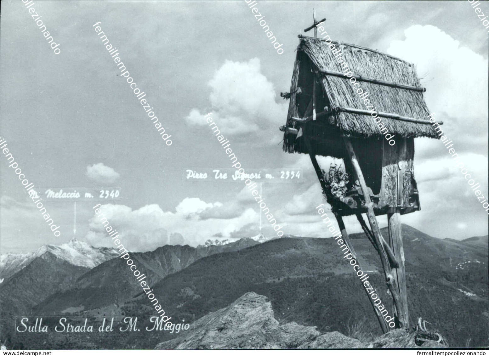 cc413 cartolina sulla strada del monte muggio svizzera