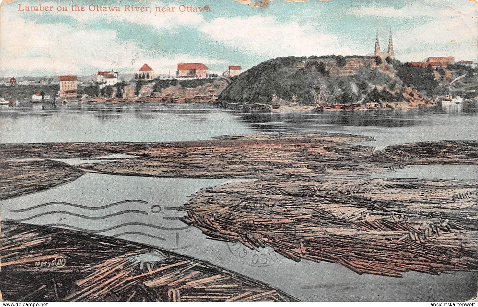 CDN Ottawa Lumber on the Ottawa River gl #188.361