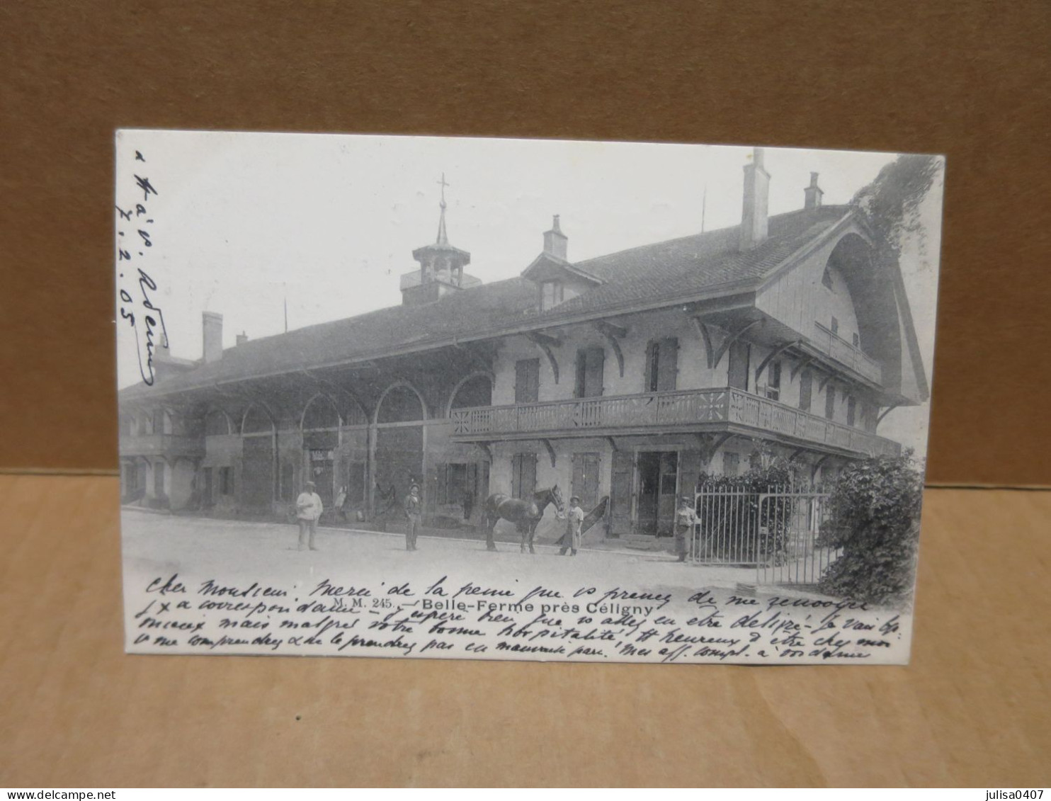 CELIGNY (Suisse) ferme animation