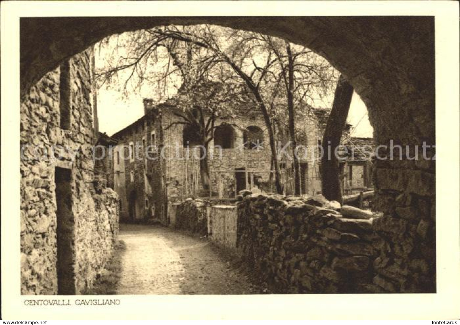 Centovalli Dorfgasse Heimatbilder