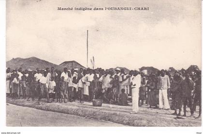 REPUBLIQUE CENTRAFRICAINE(OUBANGUI CHARI) MARCHE(TYPE)