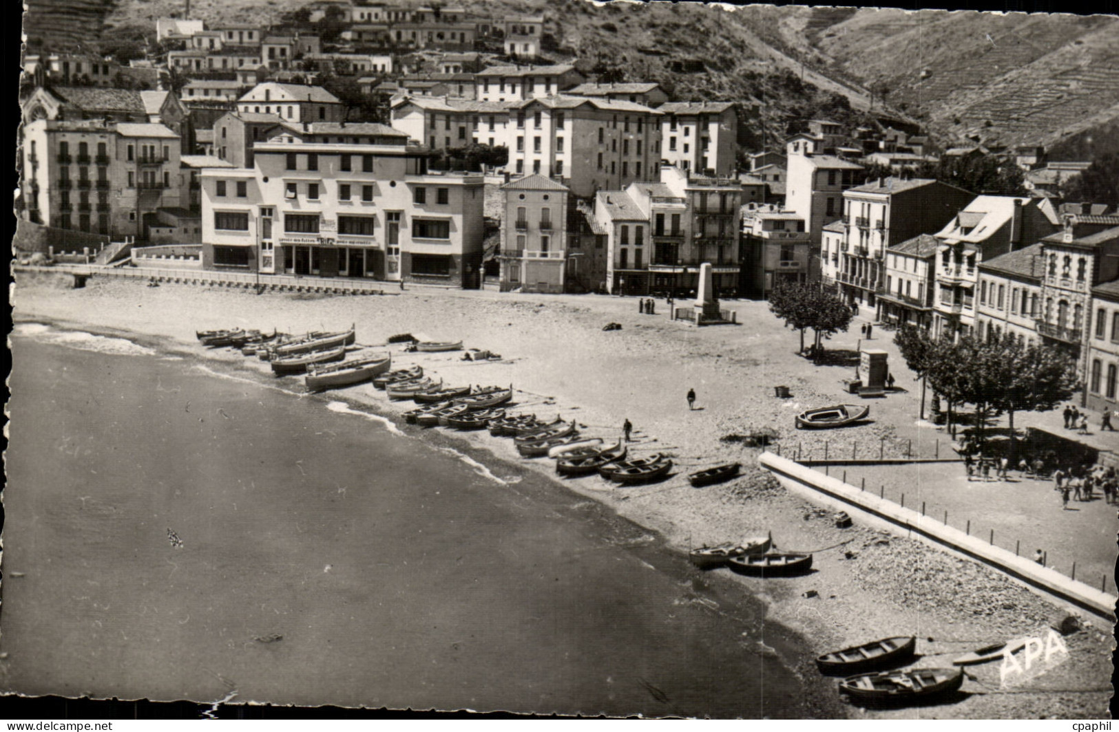 Cerbere - La Plage - CPA