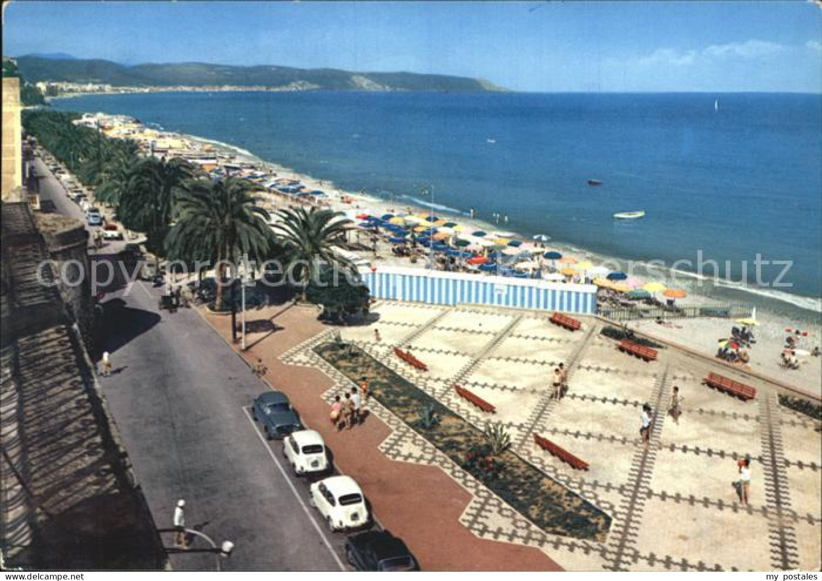Ceriale Liguria Strandpromenade