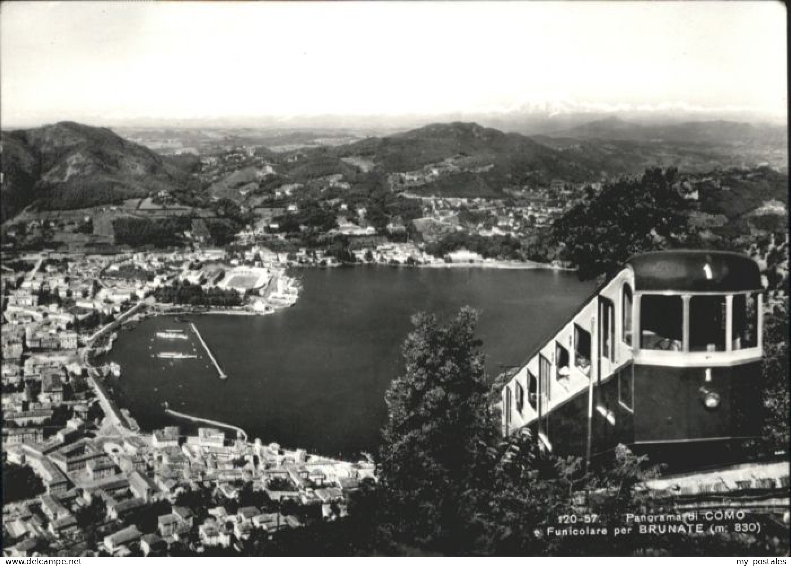 Cernobbio Lago di Como Como Funicolare per Brunate Zug