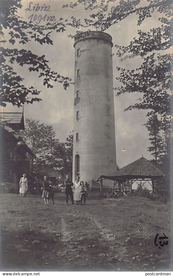 Česká rep. - LIBIN - Aussichtsturm - FOTOKARTE