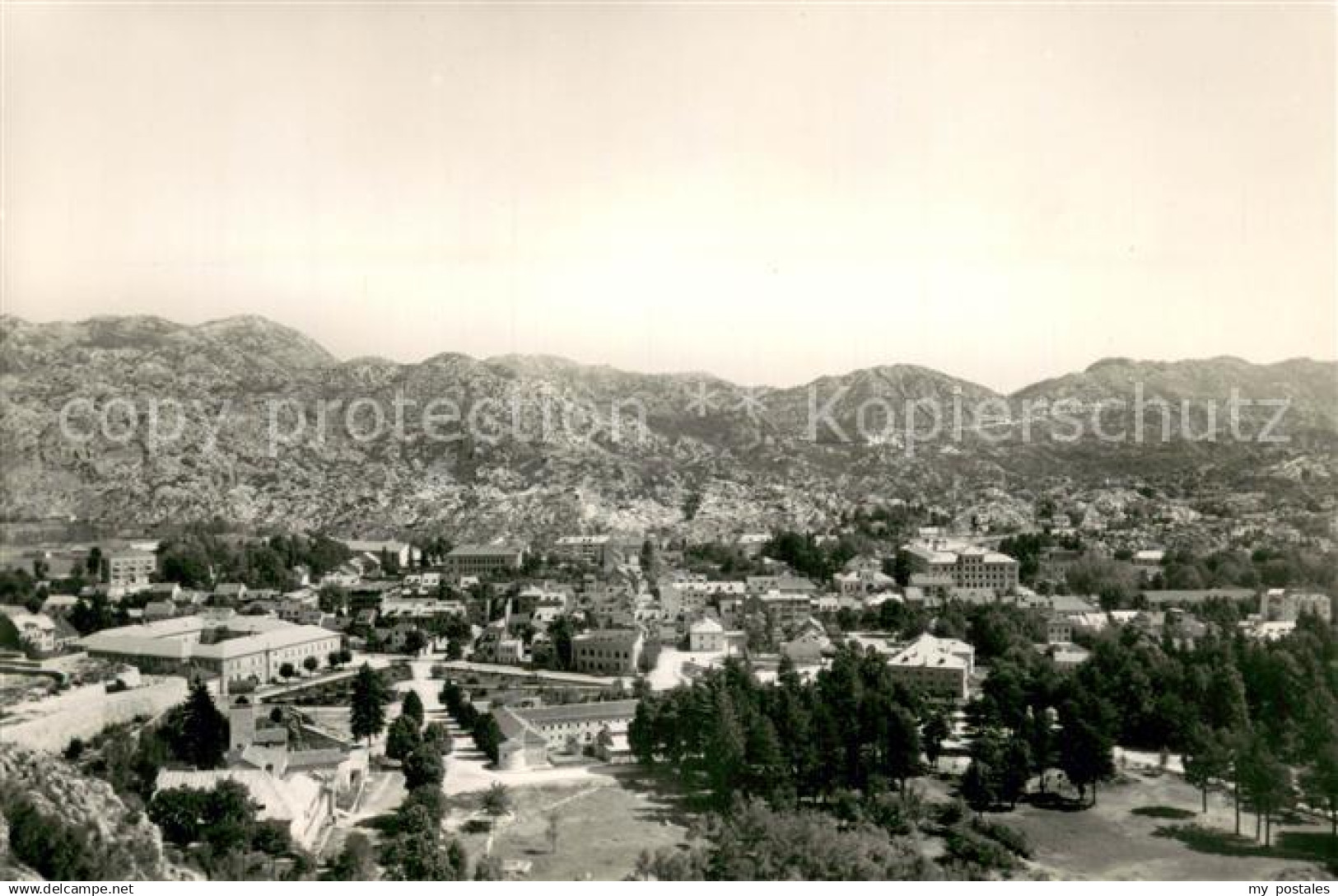 Cetinje Montenegro Panorama