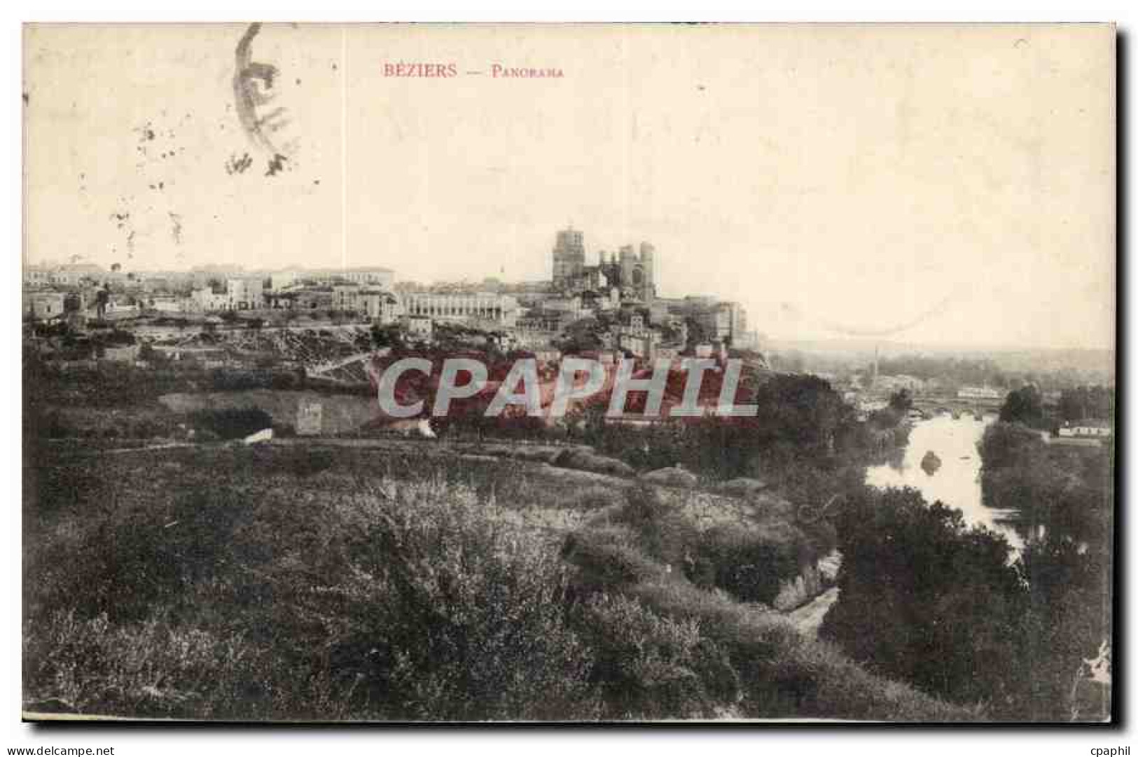 Cette Sete CPA Panorama