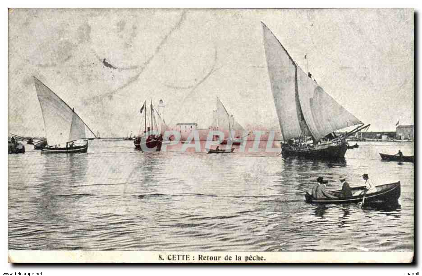 Cette Sete CPA Retour de la peche