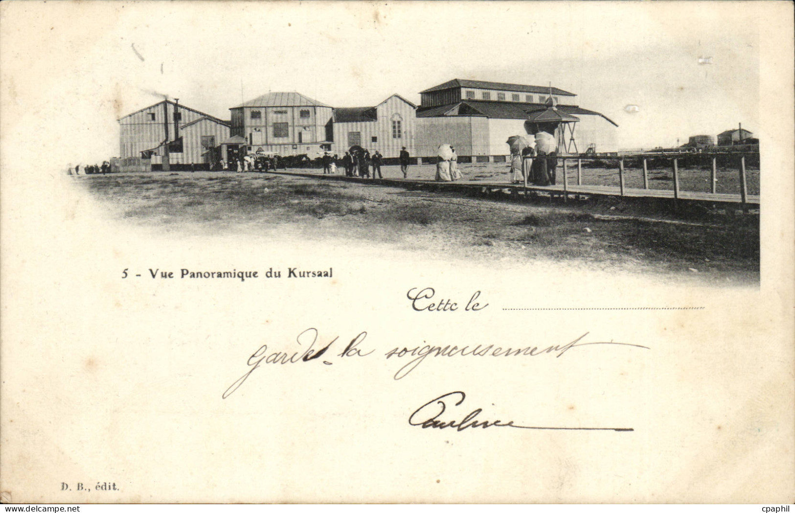 Cette Sete CPA Vue panoramique du Kursaal