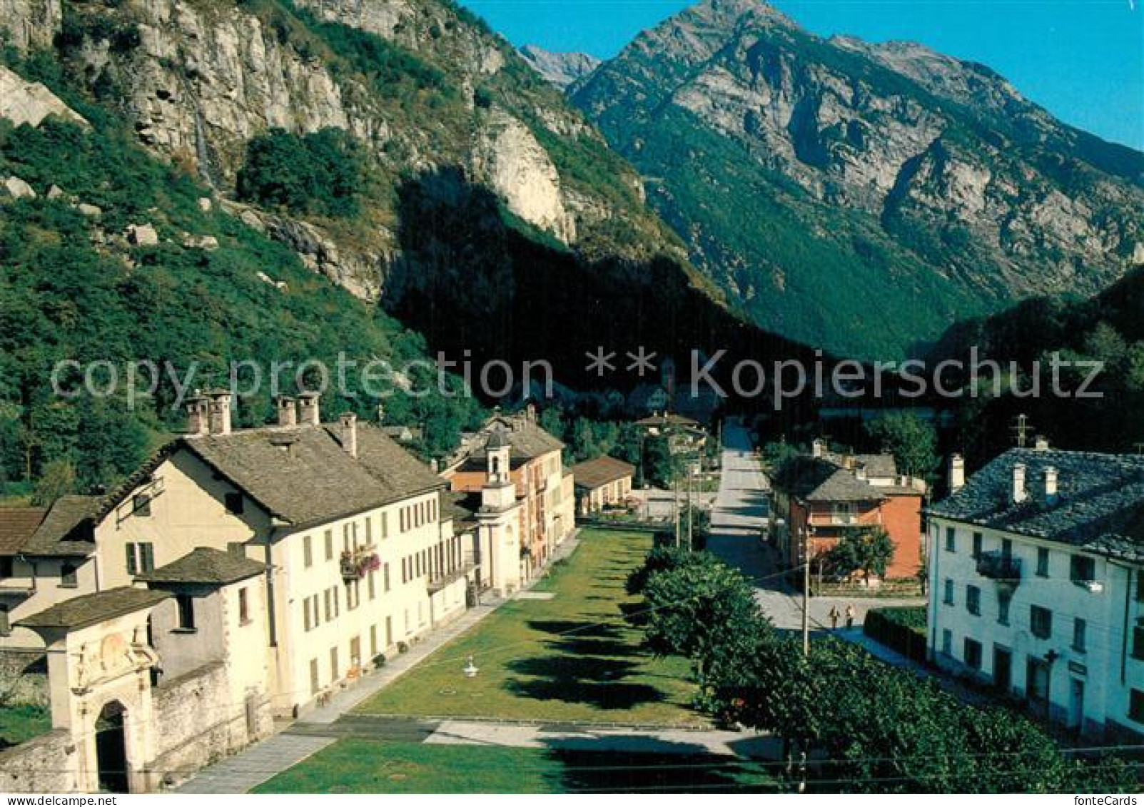 Cevio Teilansicht Valle Maggia