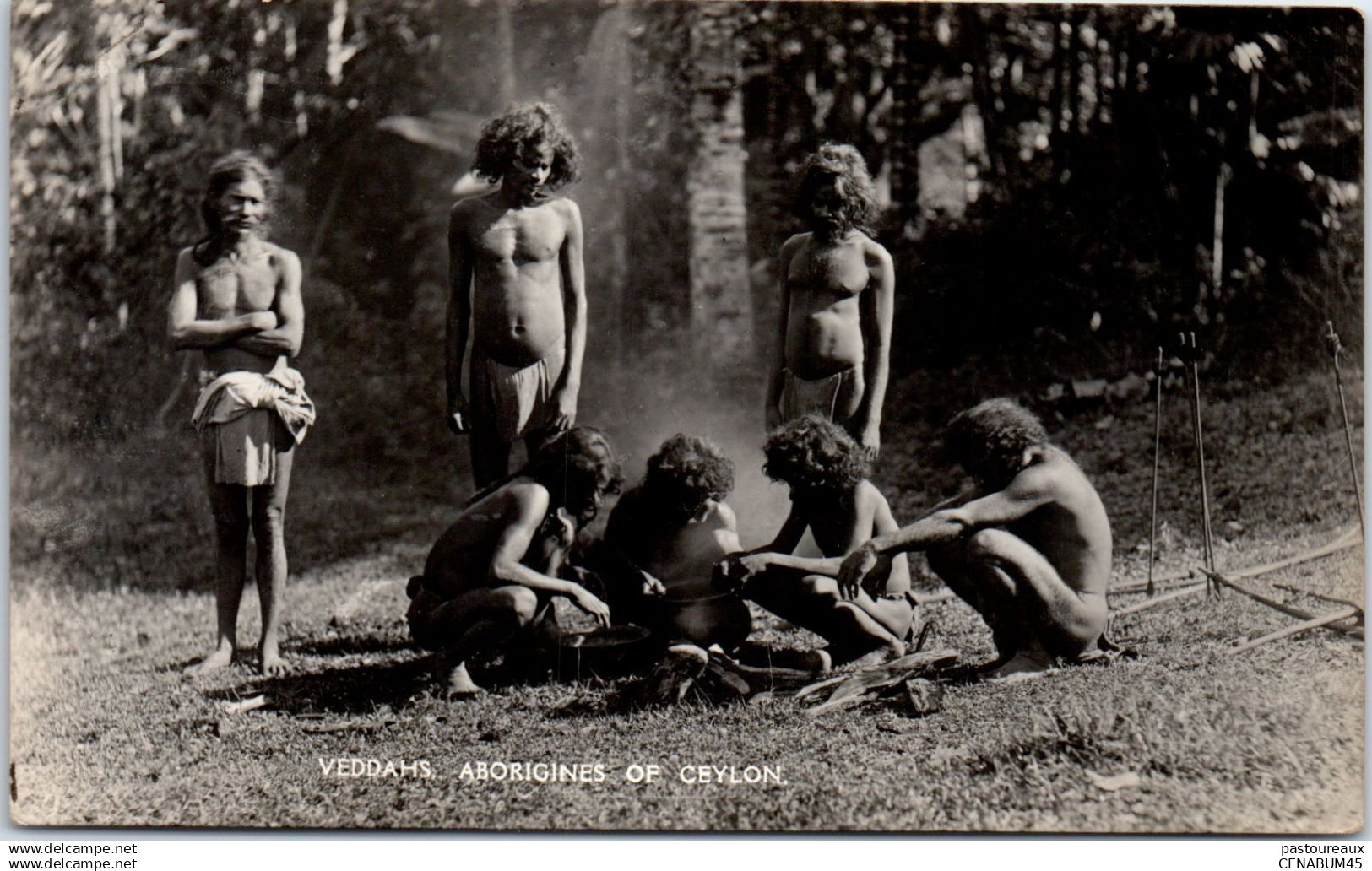 CEYLAN - veddams aborigines of ceylon