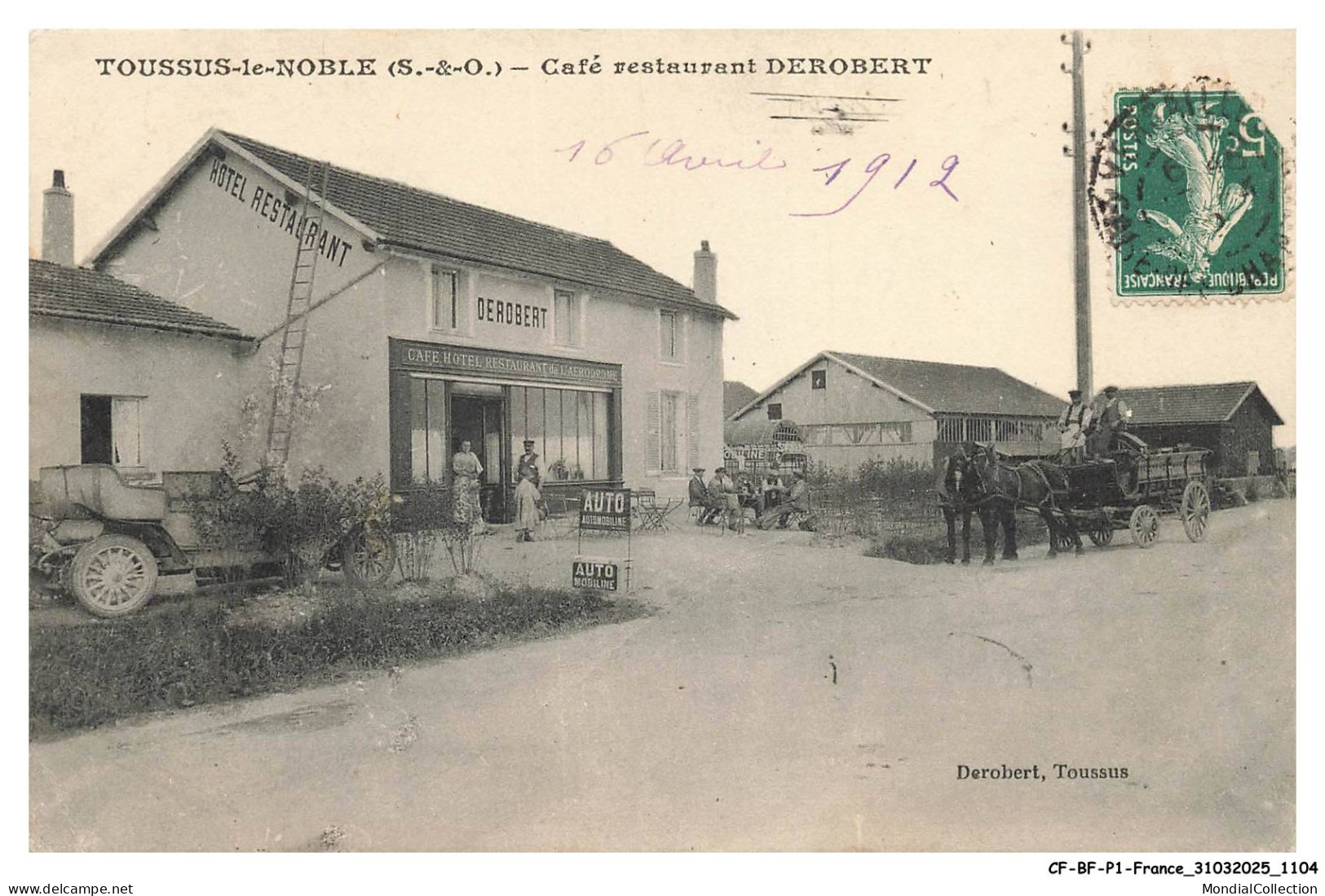 CF-BFP1-0553-78 - TOUSSUS-LE-NOBLE - Café restaurant derobert