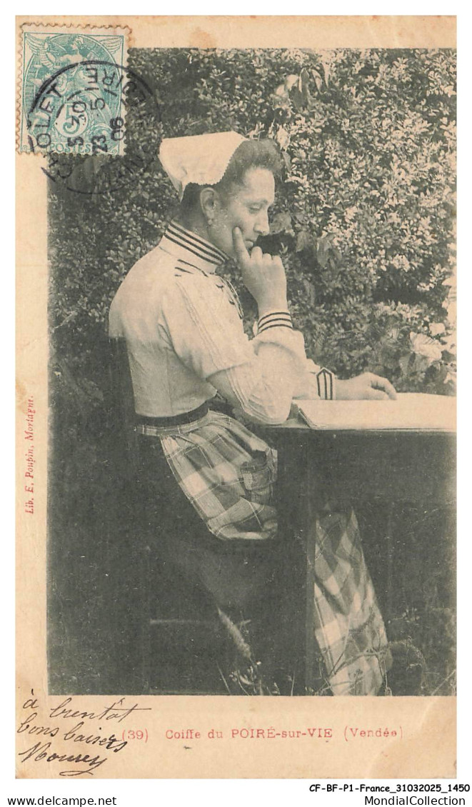 CF-BFP1-0726-85 - Coiffe du  - POIRE-SUR-VIE - Vendée