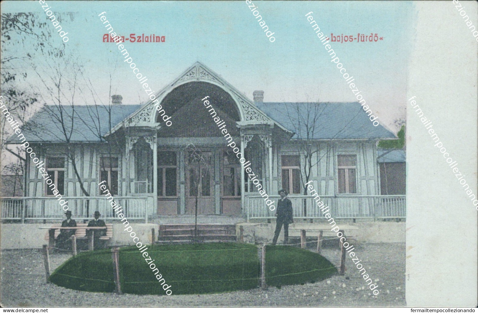 cf175 cartolina akna szlatina lajos furdo ucraina