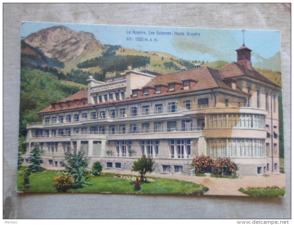CH -FR  Le Rosaire, Les Sciernes d'Albeuve, Haute Gruyère Préventorium   D124280