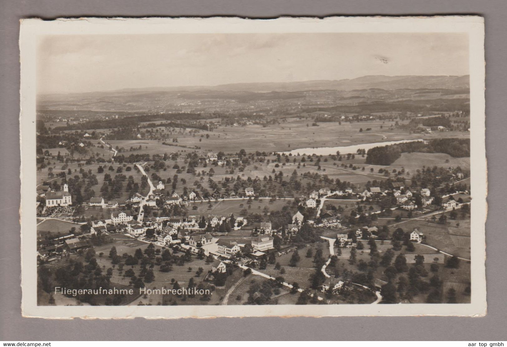 CH ZH Hombrechtikon 1938-07-05 Flugaufnahme