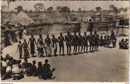 PC DANSES A MARO CHAD, TCHAD ETHNIC TYPES (a27638)