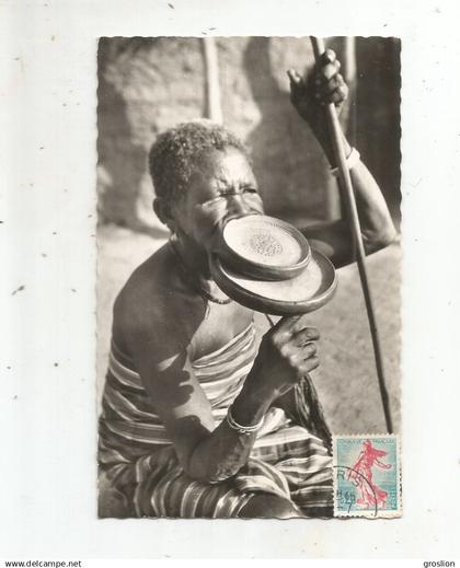 TCHAD 2389 FORT ARCHAMBAULT FEMME SARA KABA (FEMME A PLATEAUX) 1961