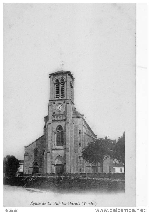 Chaillé les Marais : église