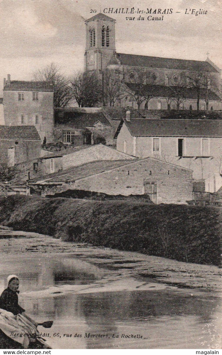 Chaillé les Marais : l'église
