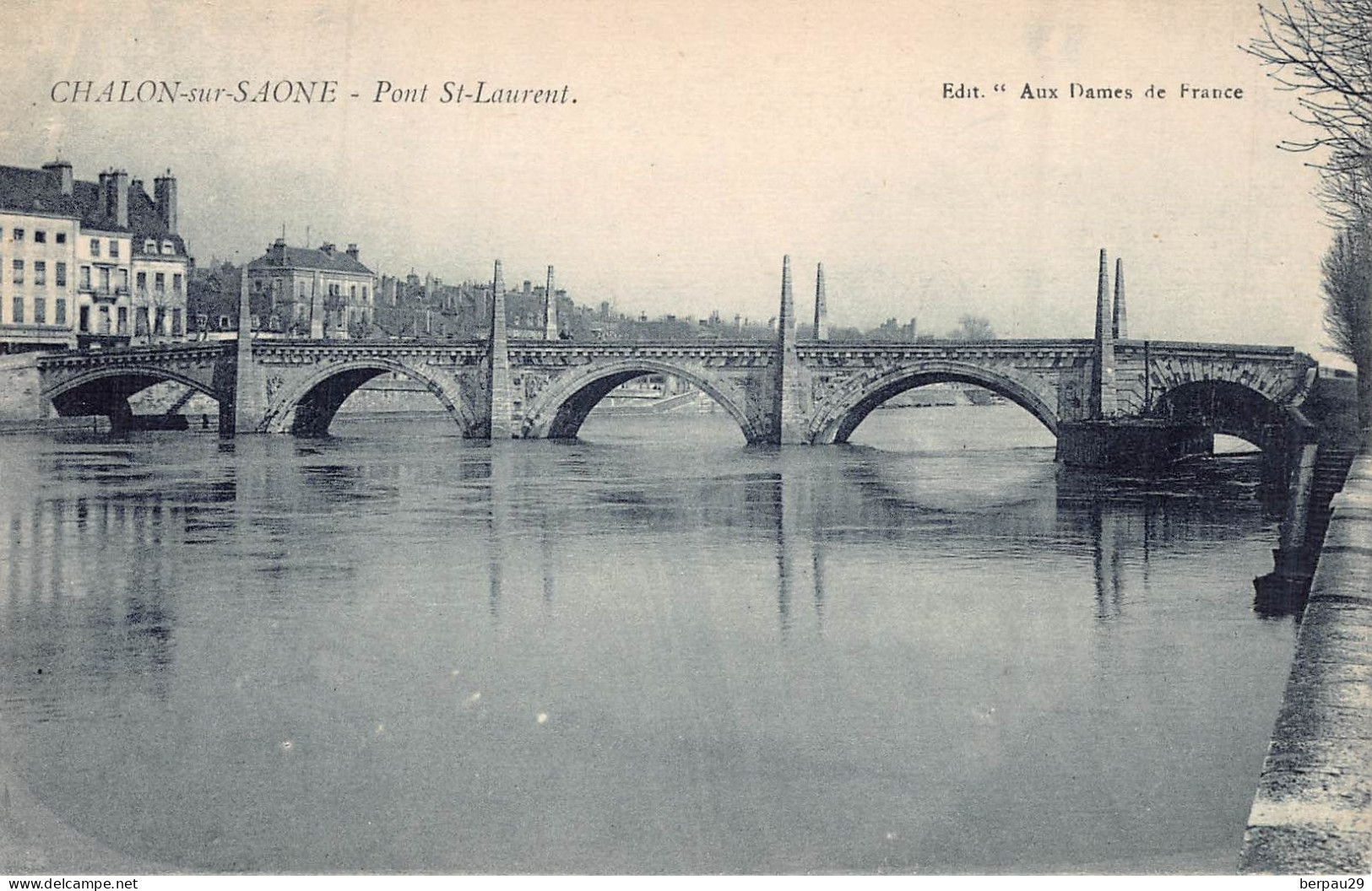 CHALON sur SAONE  - Lot de 19 cartes anciennes ( rues , avenues , boulevards ..animées ) petit prix