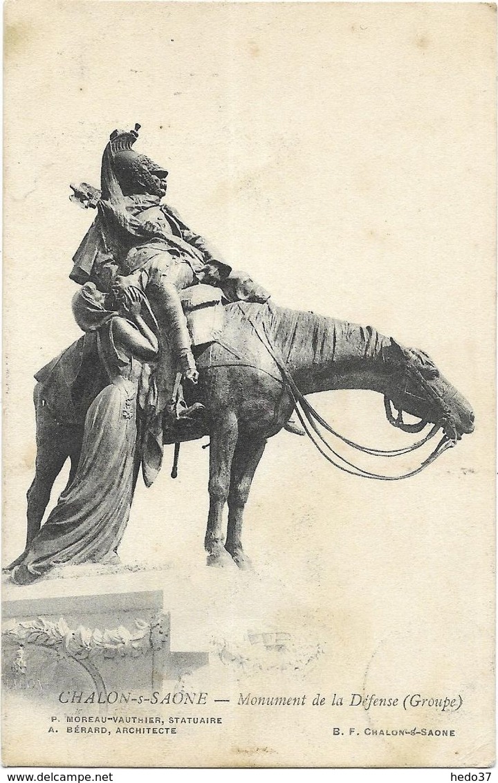 Chalon-sur-Saône - Monument de la Défense (Groupe)